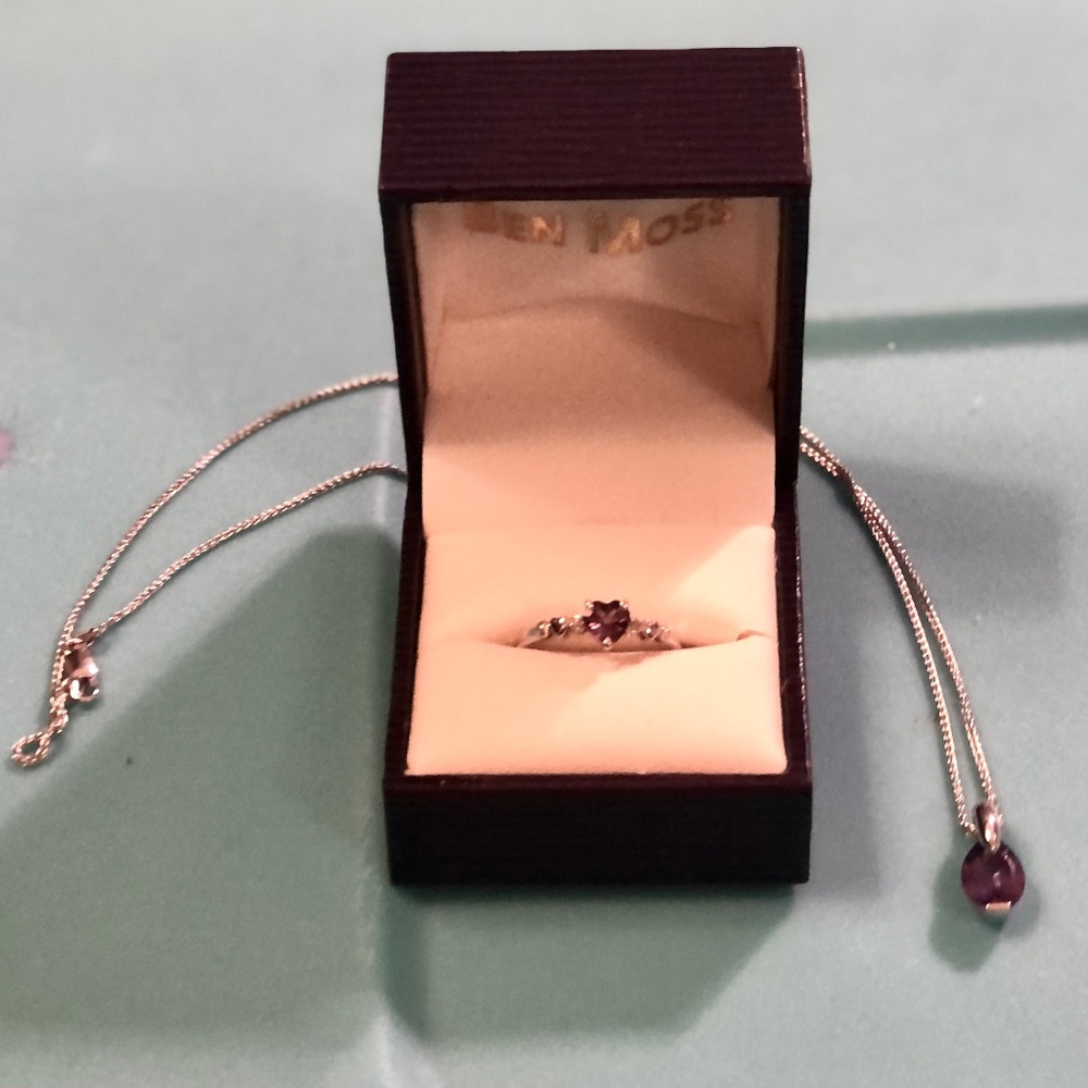 White Gold Amethyst Bundle